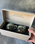 Hochwertige Box für Espressotassen
