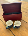 Hochwertige Box für Espressotassen