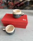 Hochwertige Box für Espressotassen