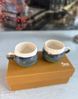 Hochwertige Box für Espressotassen