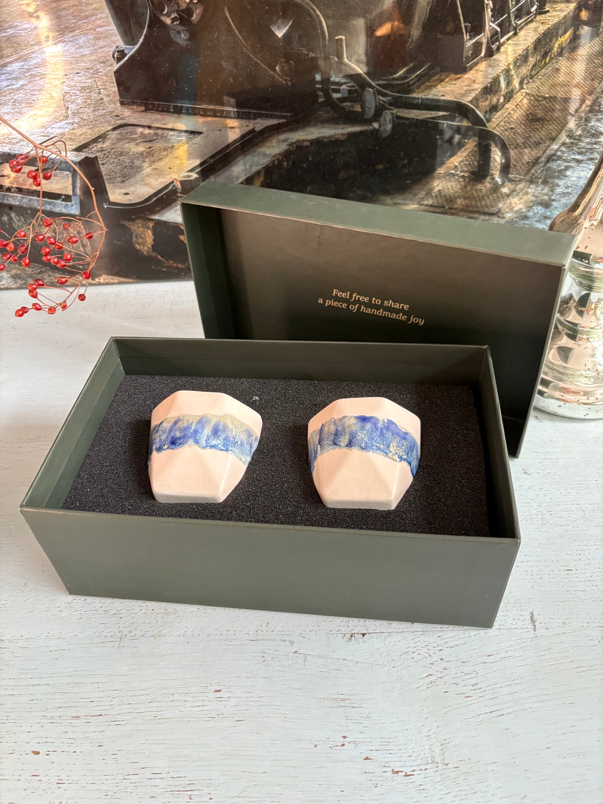 Hexa Tassen Duo  mit edler Geschenkebox