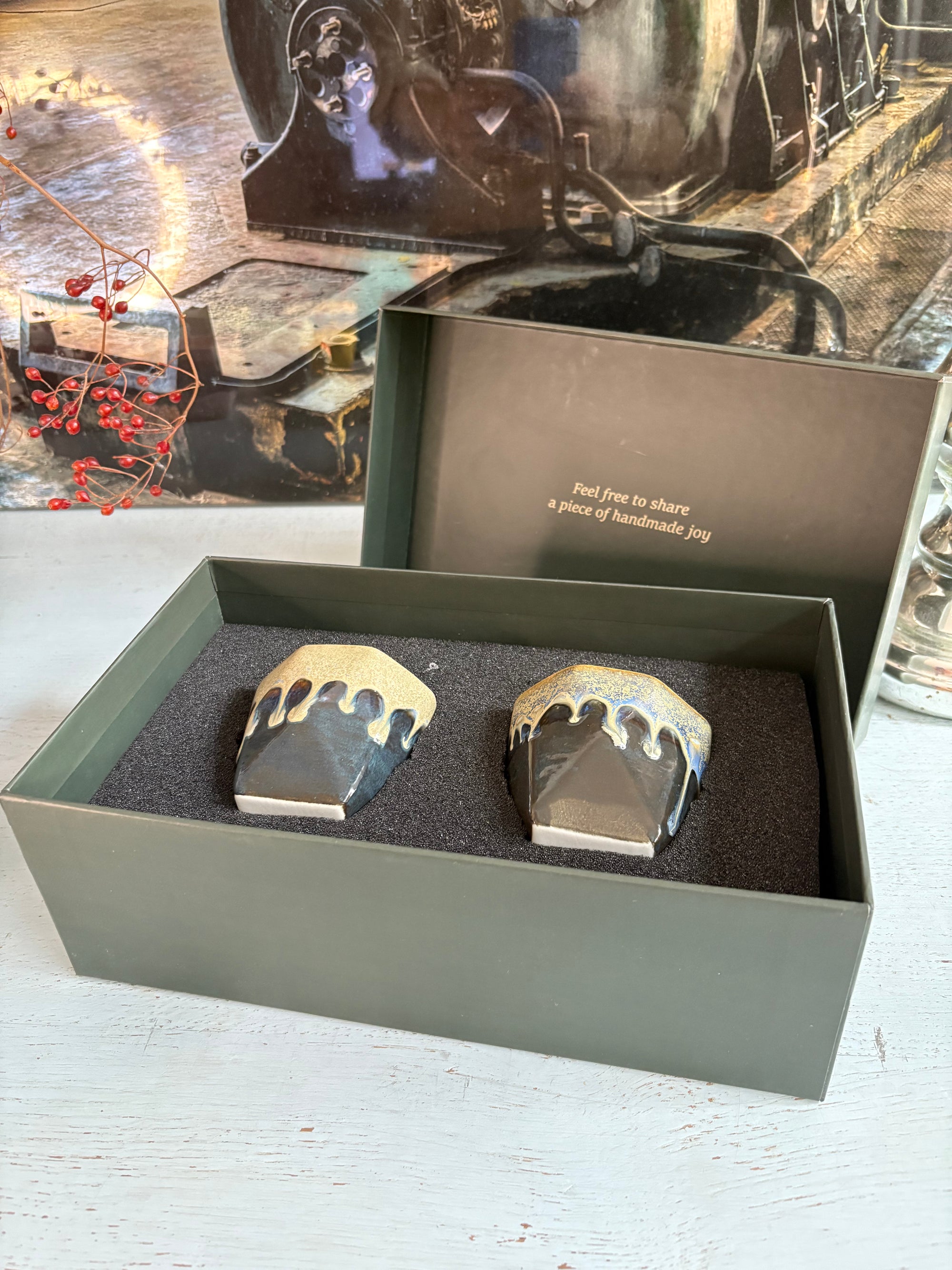 Hexa Tassen Duo  mit edler Geschenkebox