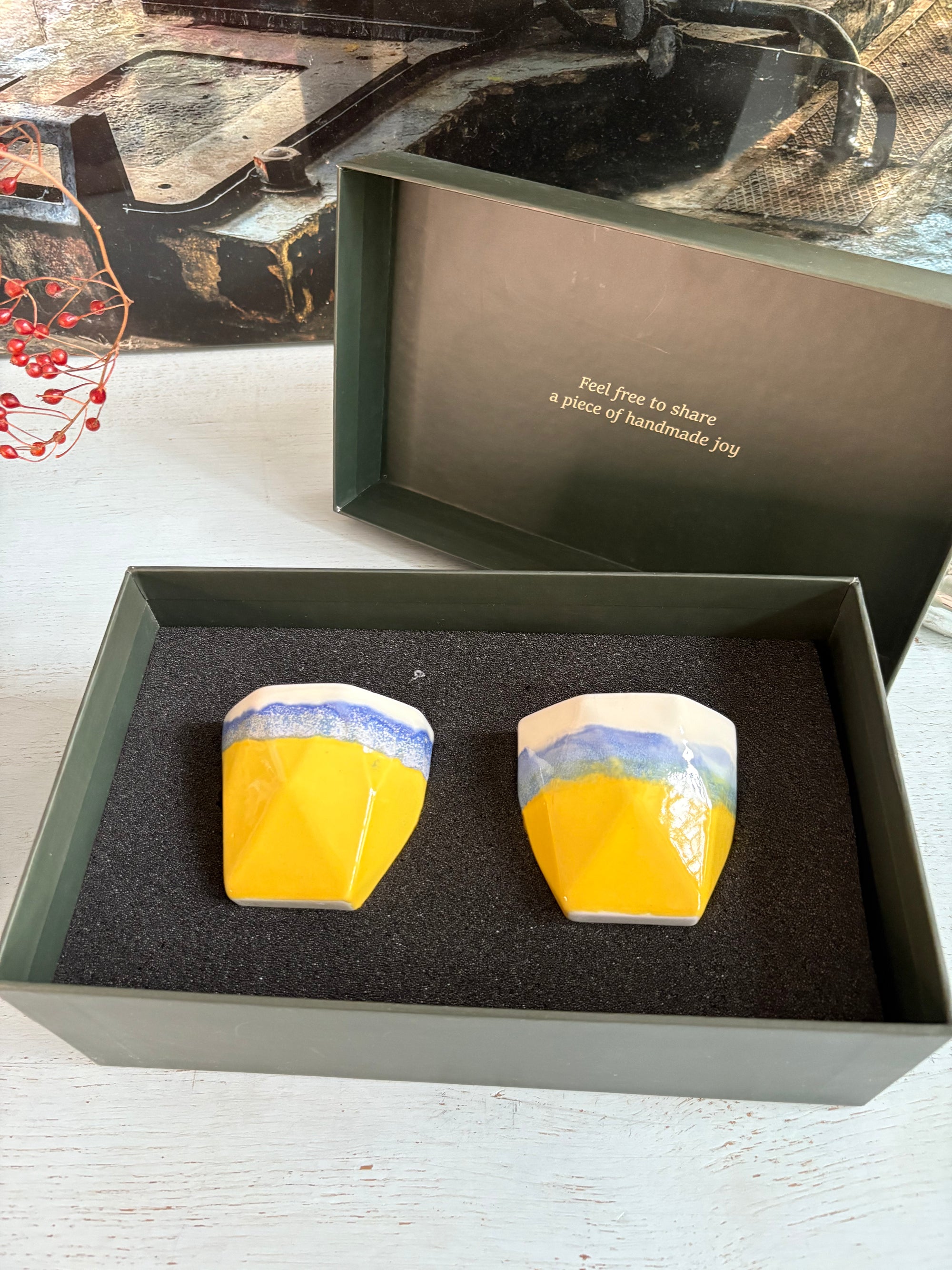 Hexa Tassen Duo  mit edler Geschenkebox