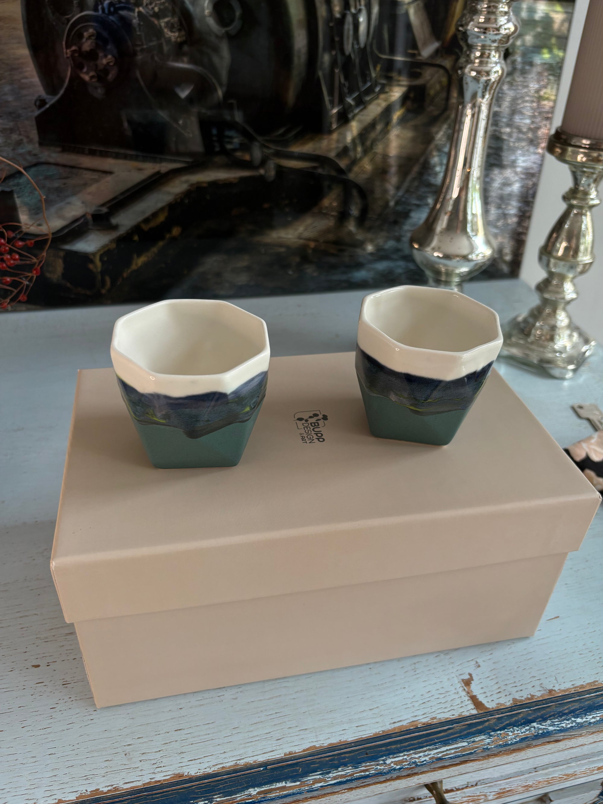 Hexa Tassen Duo  mit edler Geschenkebox