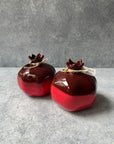 Granatapfel aus Keramik