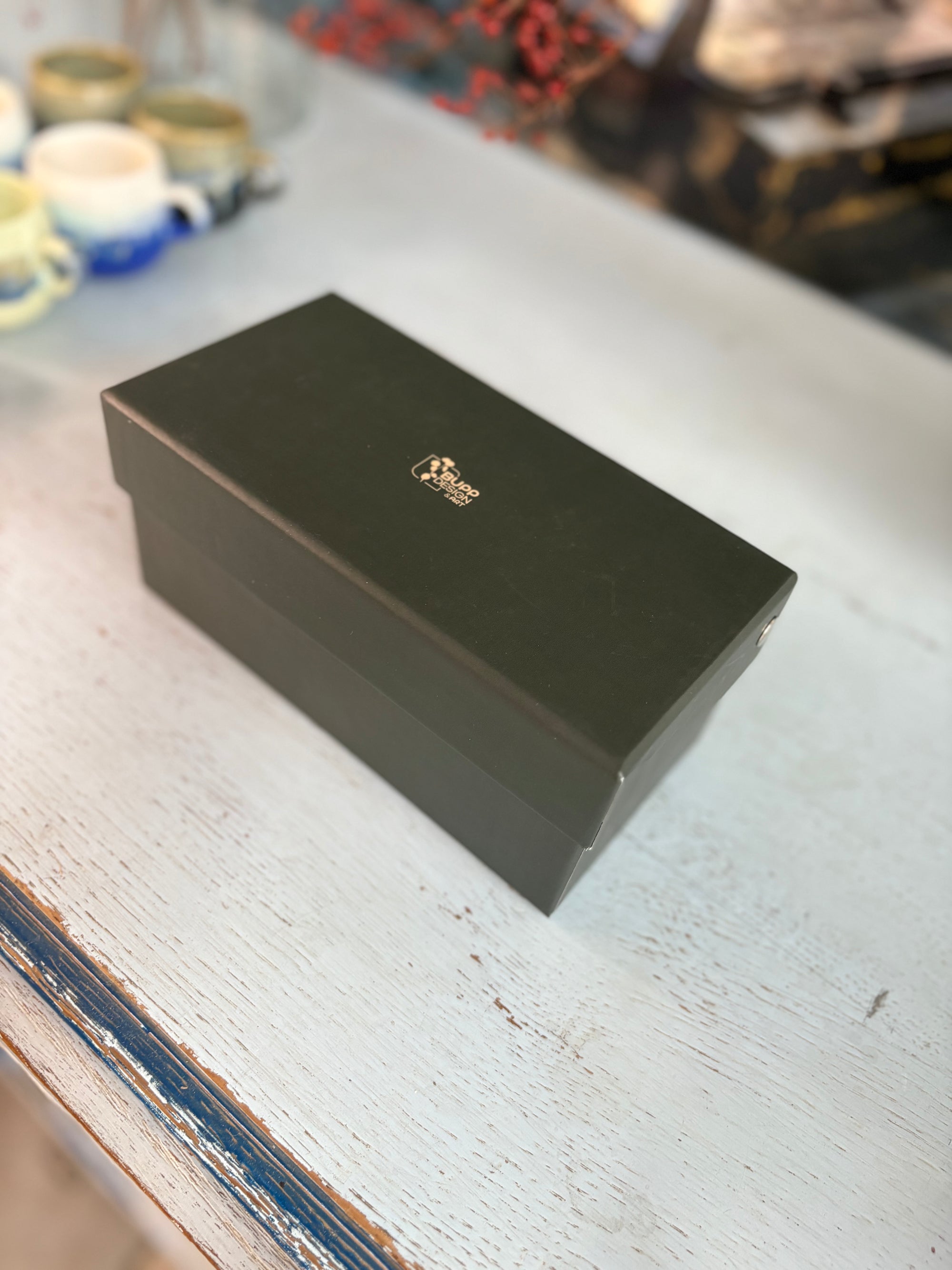 Hochwertige Box für Espressotassen