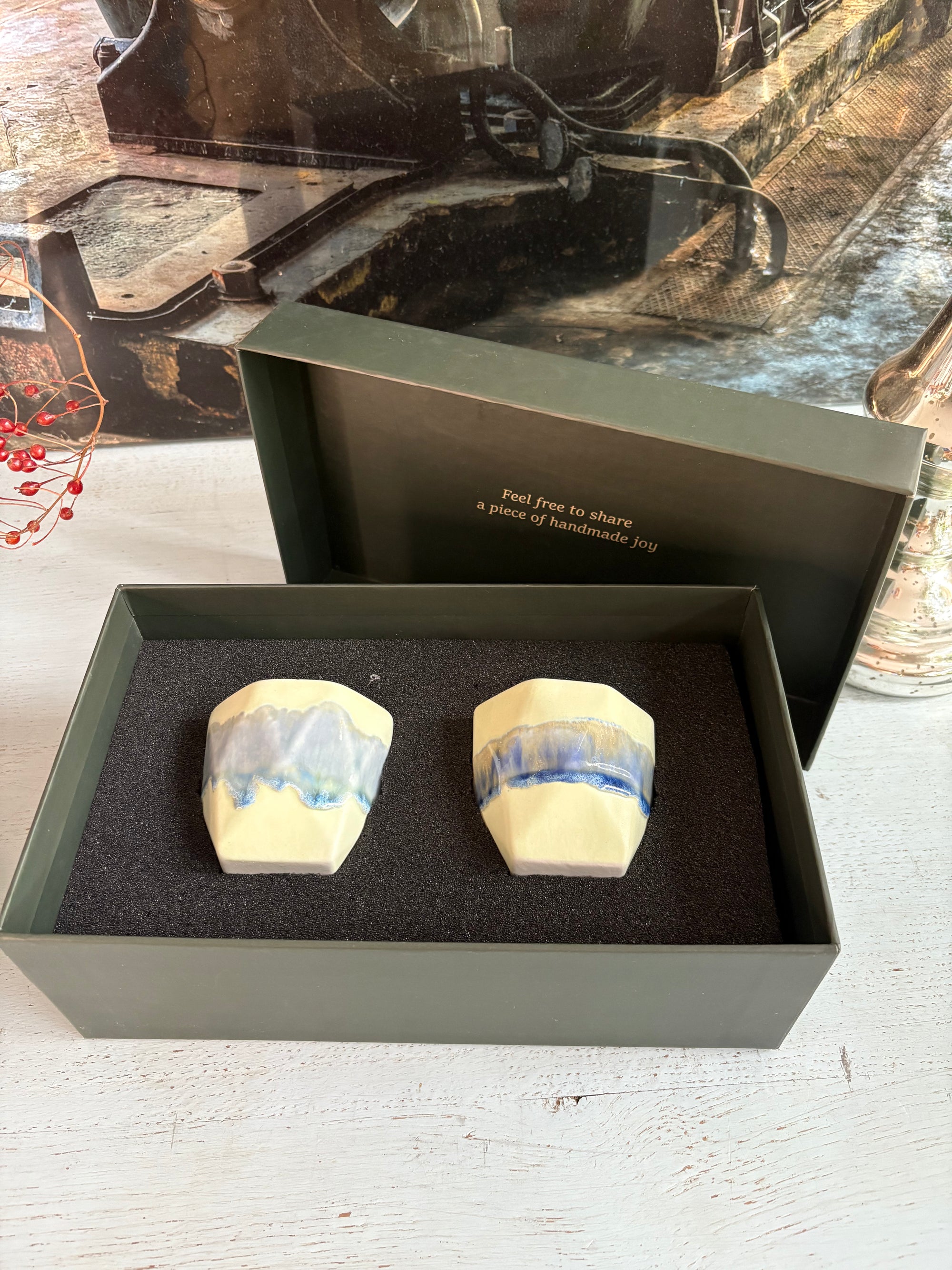 Hexa Tassen Duo  mit edler Geschenkebox