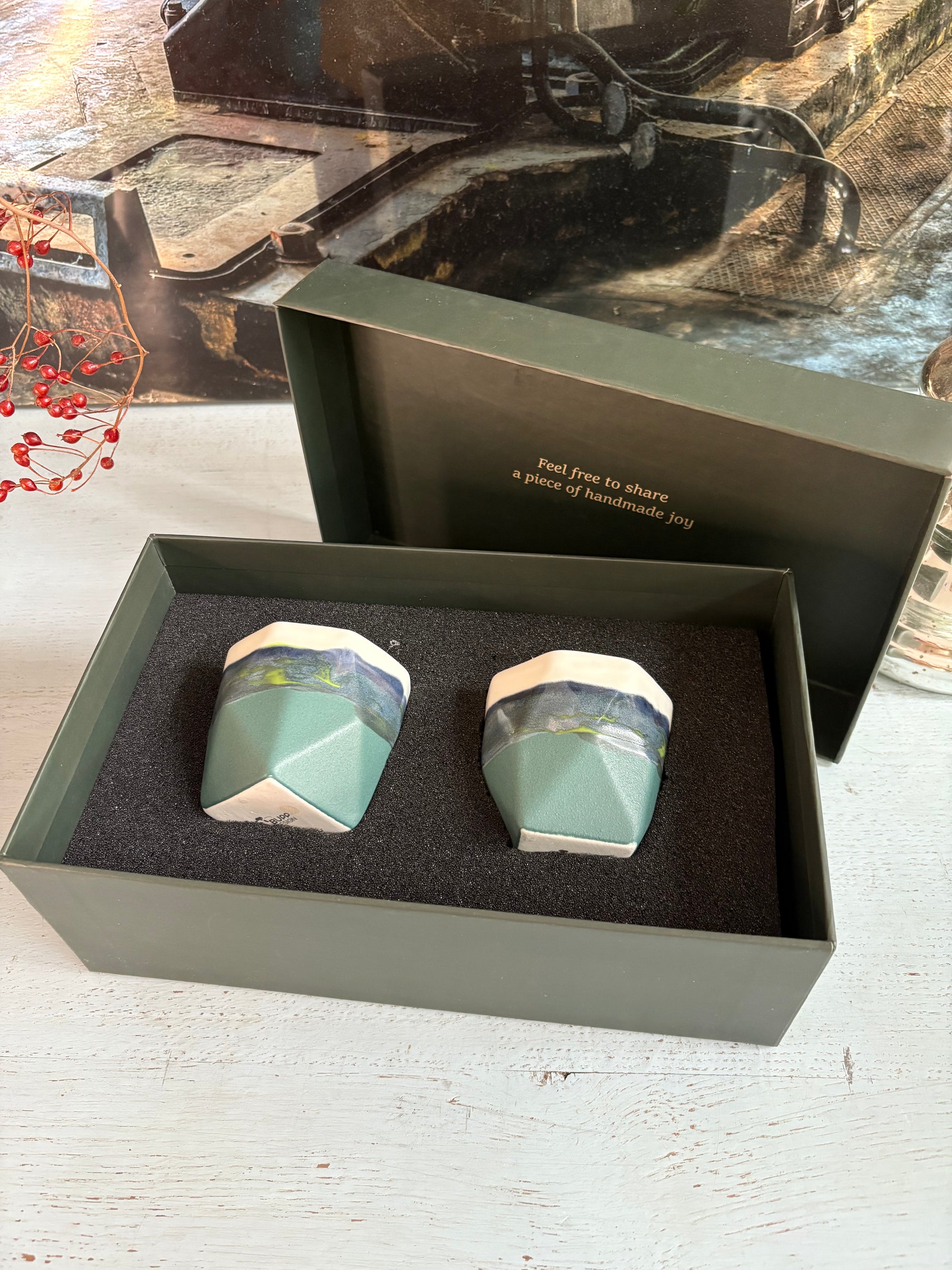 Hexa Tassen Duo  mit edler Geschenkebox