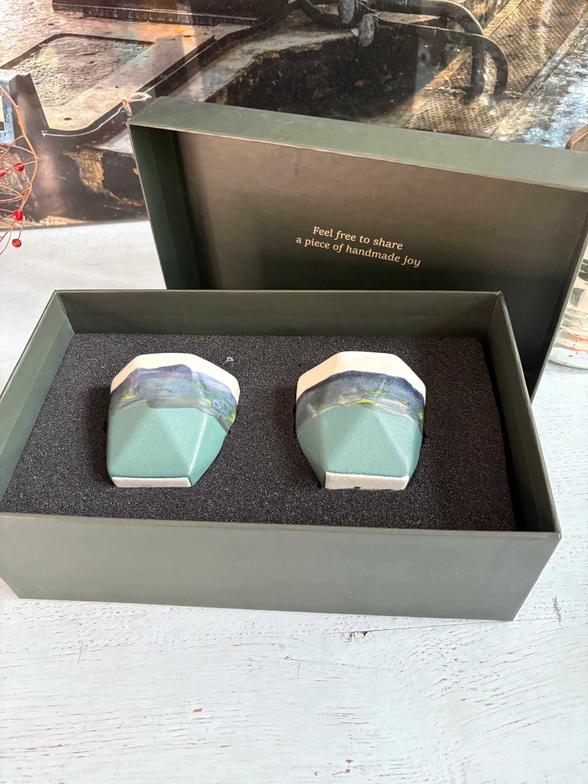 Hexa Tassen Duo  mit edler Geschenkebox